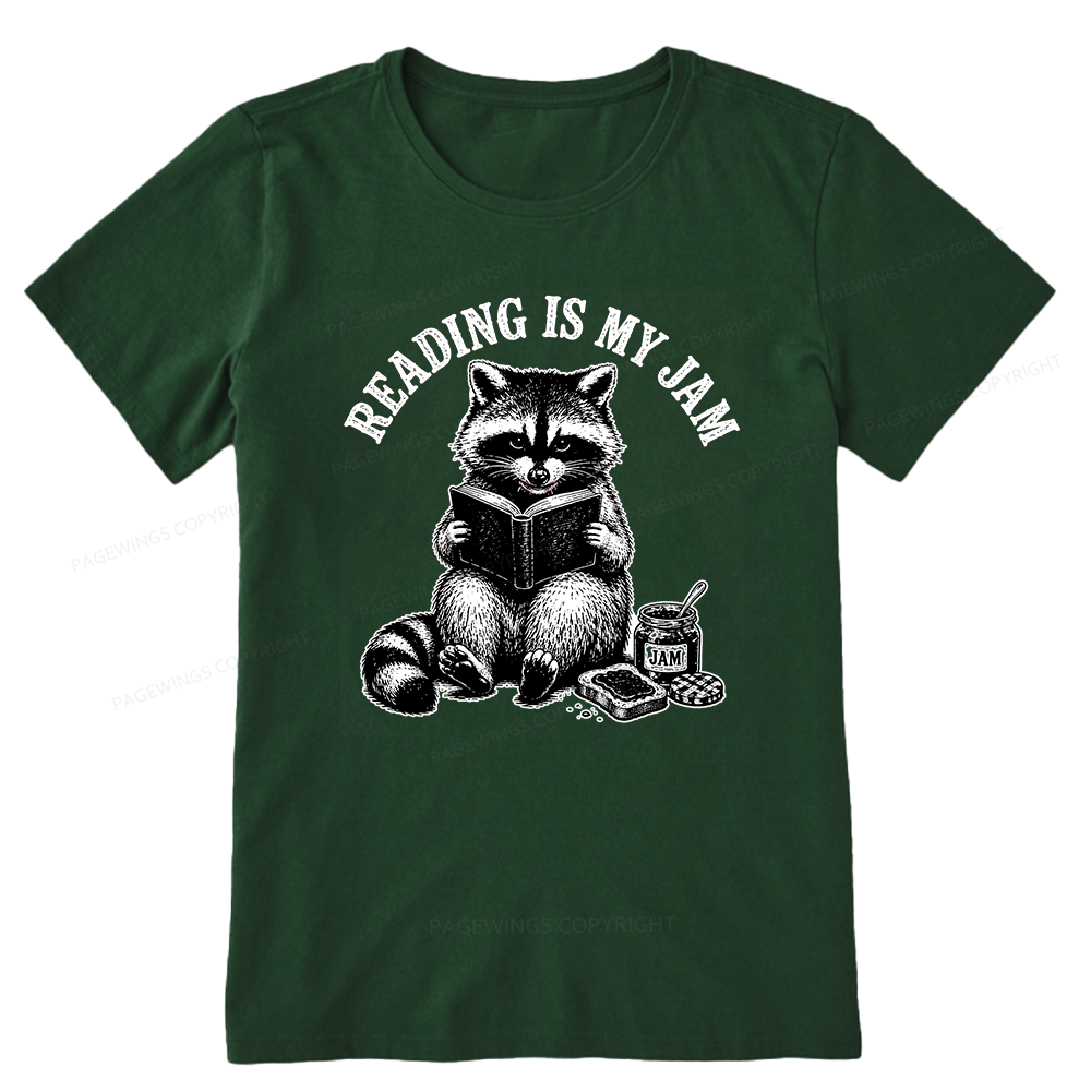 Pagewings Reading Is My Jam16007 Bookish Unisex Classic T-shirt