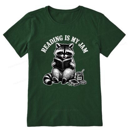 Pagewings Reading Is My Jam16007 Bookish Unisex Classic T-shirt