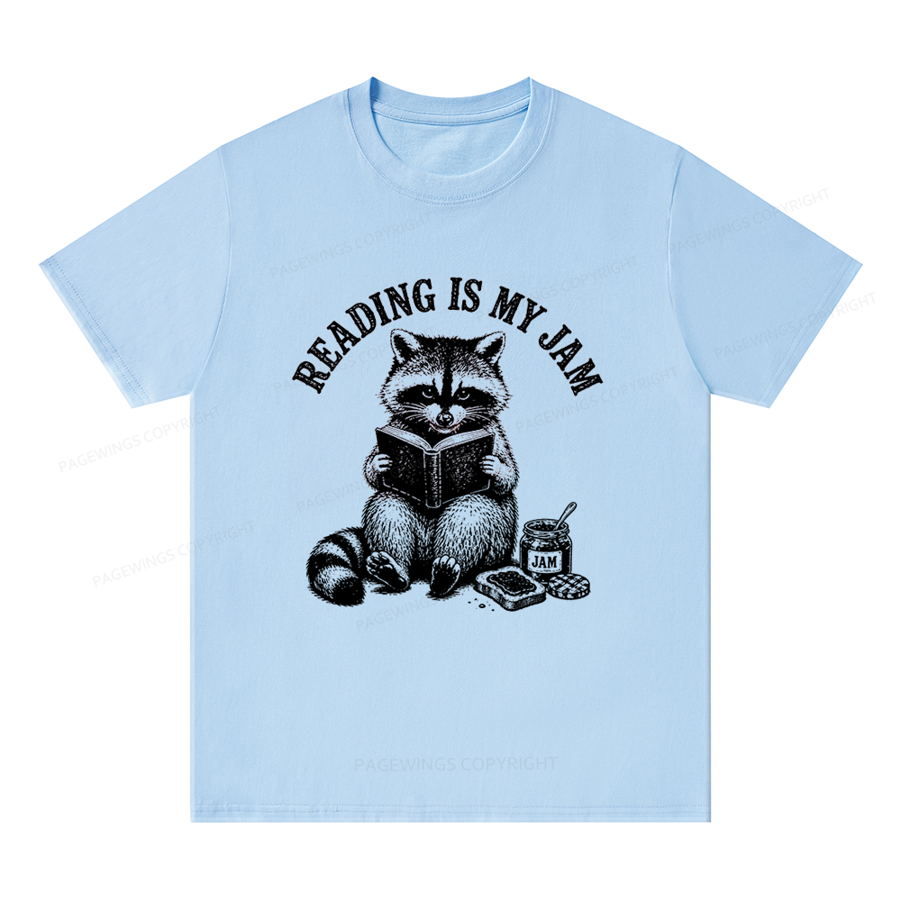 Pagewings Reading Is My Jam16007 Bookish Unisex Classic T-shirt