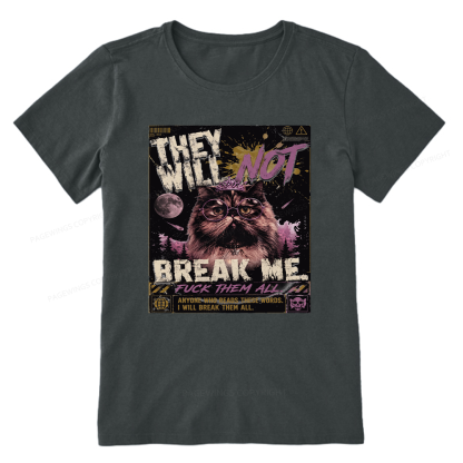 Pagewings You Will Not Break Me15982 Bookish Unisex Classic T-shirt