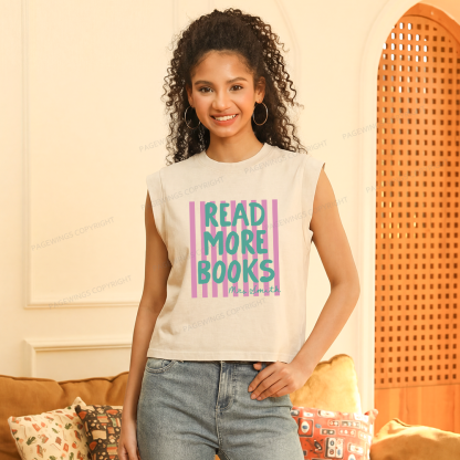 Pagewing Personalized Reading16213 Women's Washed Tank Top