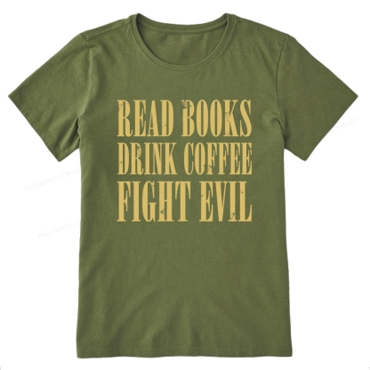 Pagewings Read Books Drink Coffee Bookish Unisex Classic T-shirt