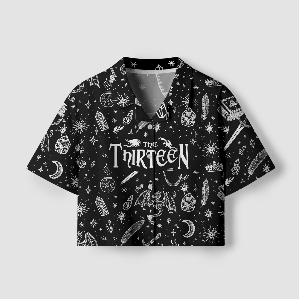 Pagewings Fantasy Reader Women's Camp Shirt