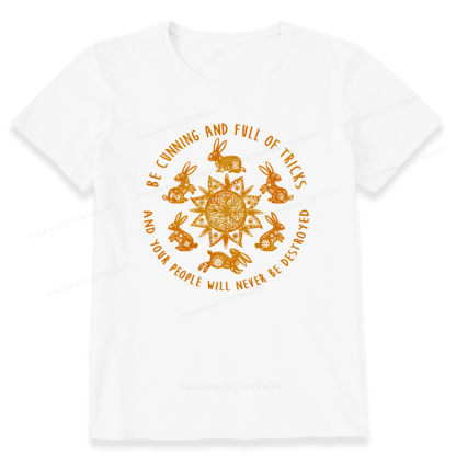 Pagewings Be Cunning And Full Of Tricks15243 Bookish Unisex Classic T-shirt