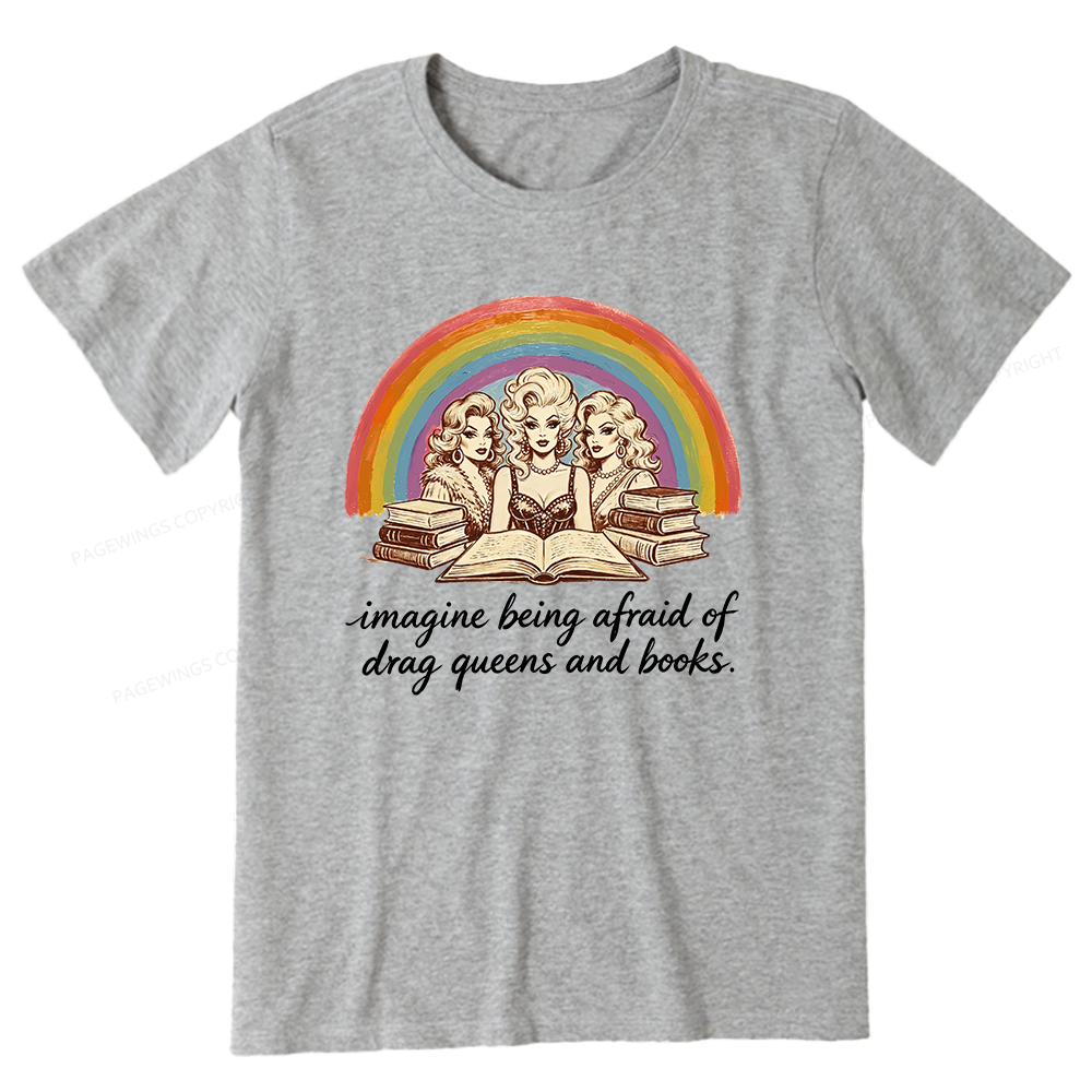 Pagewings Drag Queens And Books15272 Bookish Unisex Classic T-shirt