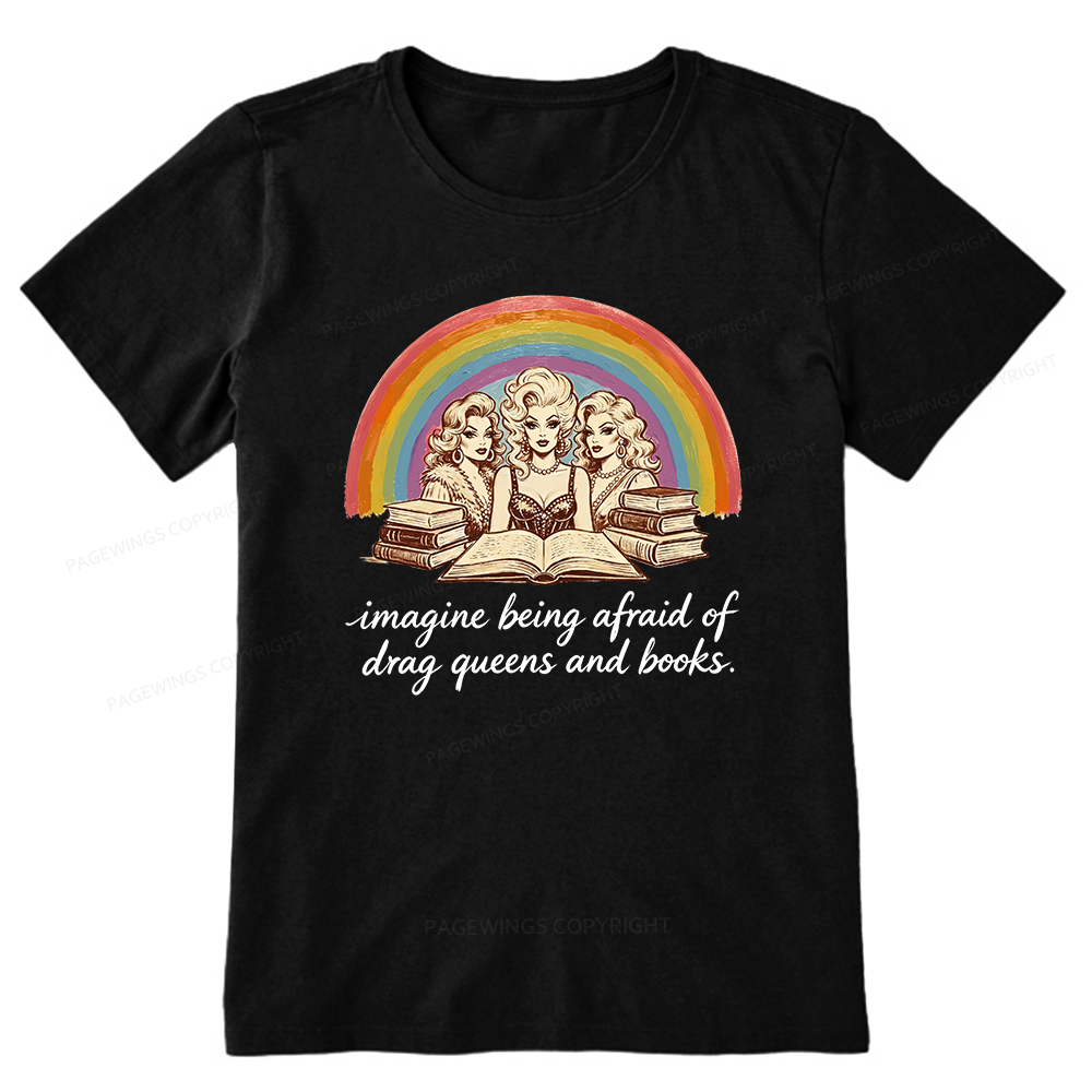 Pagewings Drag Queens And Books15272 Bookish Unisex Classic T-shirt