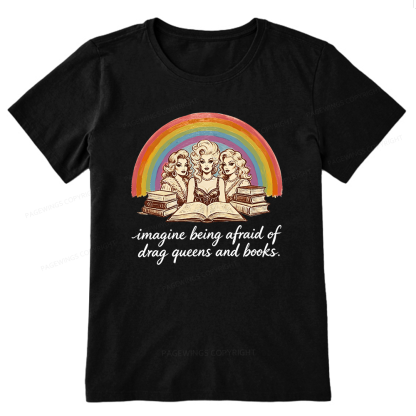 Pagewings Drag Queens And Books15272 Bookish Unisex Classic T-shirt