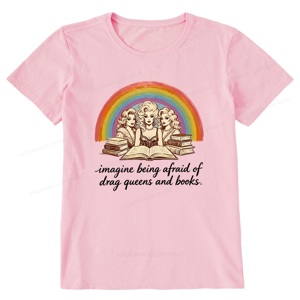 Pagewings Drag Queens And Books15272 Bookish Unisex Classic T-shirt
