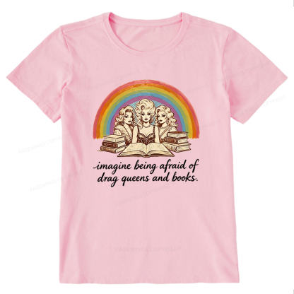 Pagewings Drag Queens And Books15272 Bookish Unisex Classic T-shirt