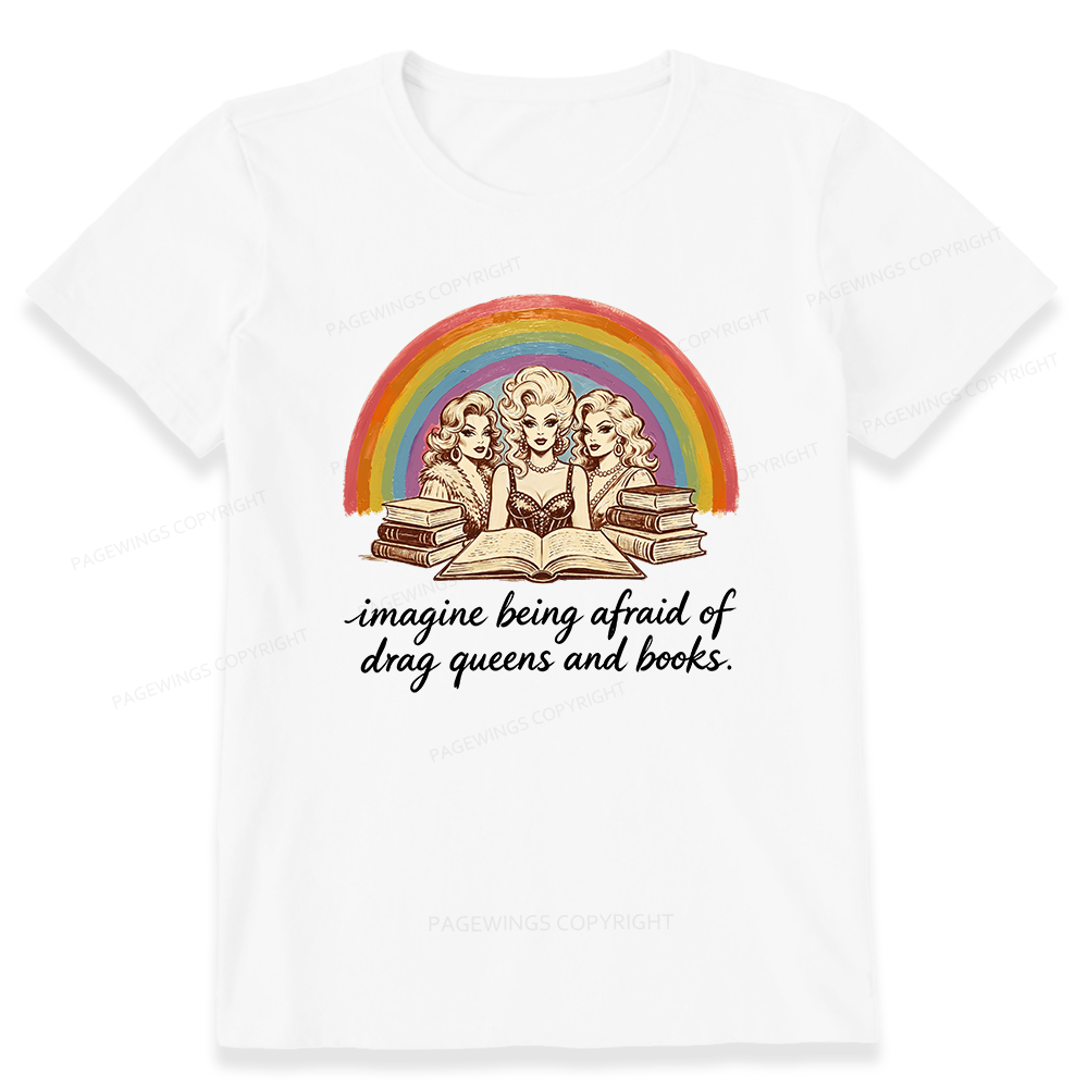 Pagewings Drag Queens And Books15272 Bookish Unisex Classic T-shirt