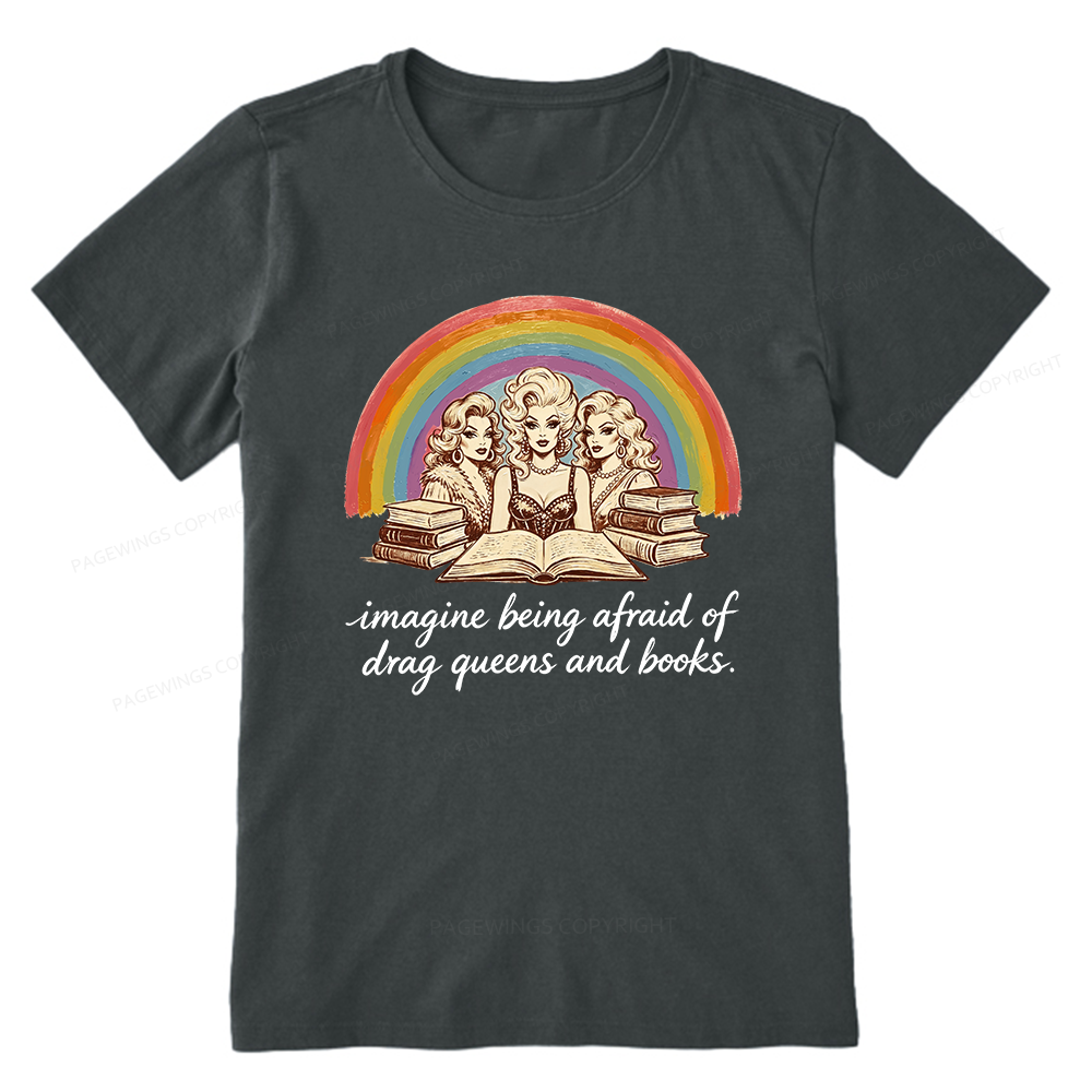 Pagewings Drag Queens And Books15272 Bookish Unisex Classic T-shirt