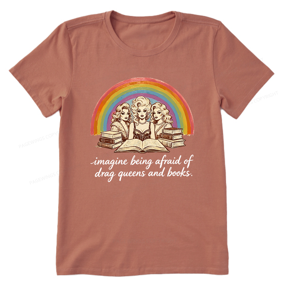 Pagewings Drag Queens And Books15272 Bookish Unisex Classic T-shirt