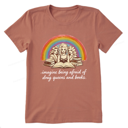 Pagewings Drag Queens And Books15272 Bookish Unisex Classic T-shirt