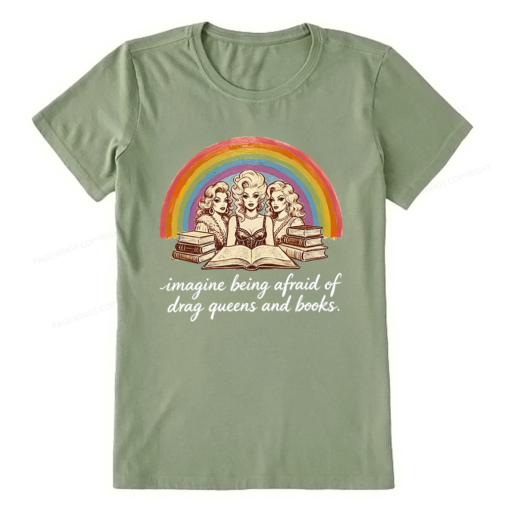 Pagewings Drag Queens And Books15272 Bookish Unisex Classic T-shirt