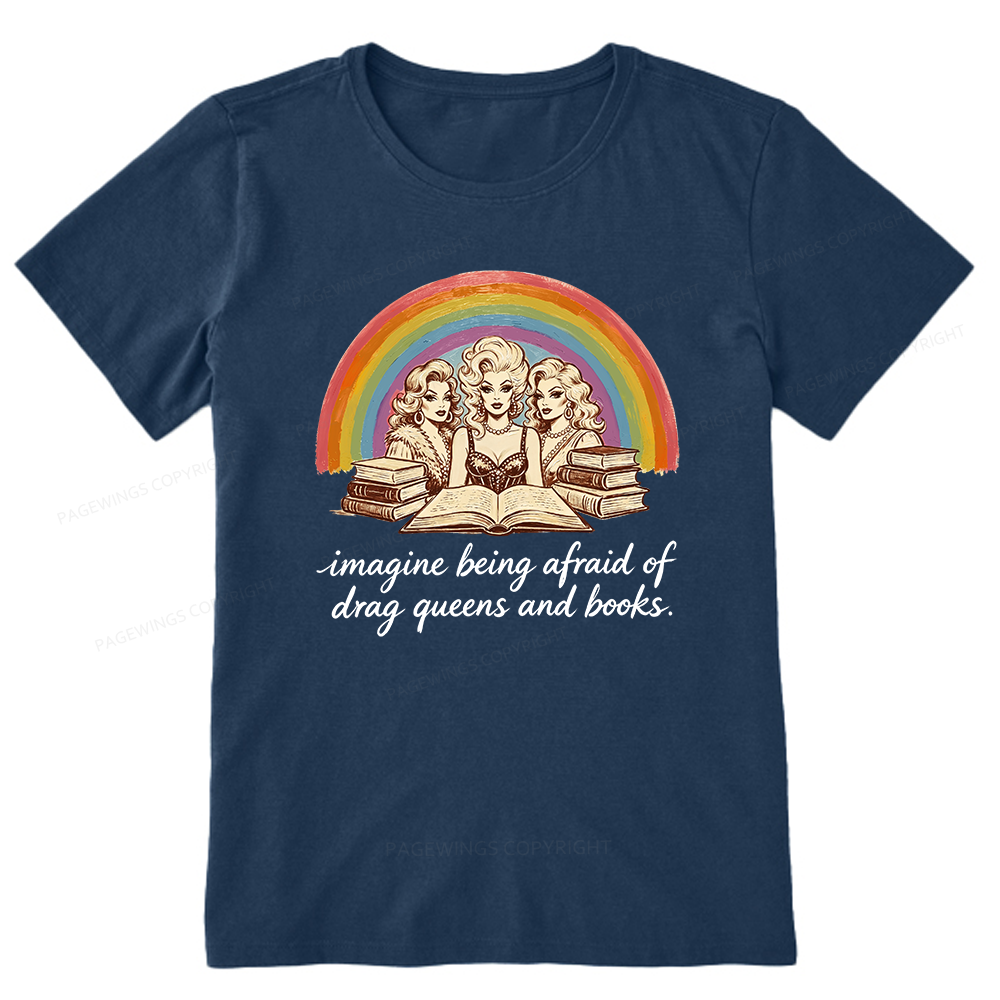 Pagewings Drag Queens And Books15272 Bookish Unisex Classic T-shirt