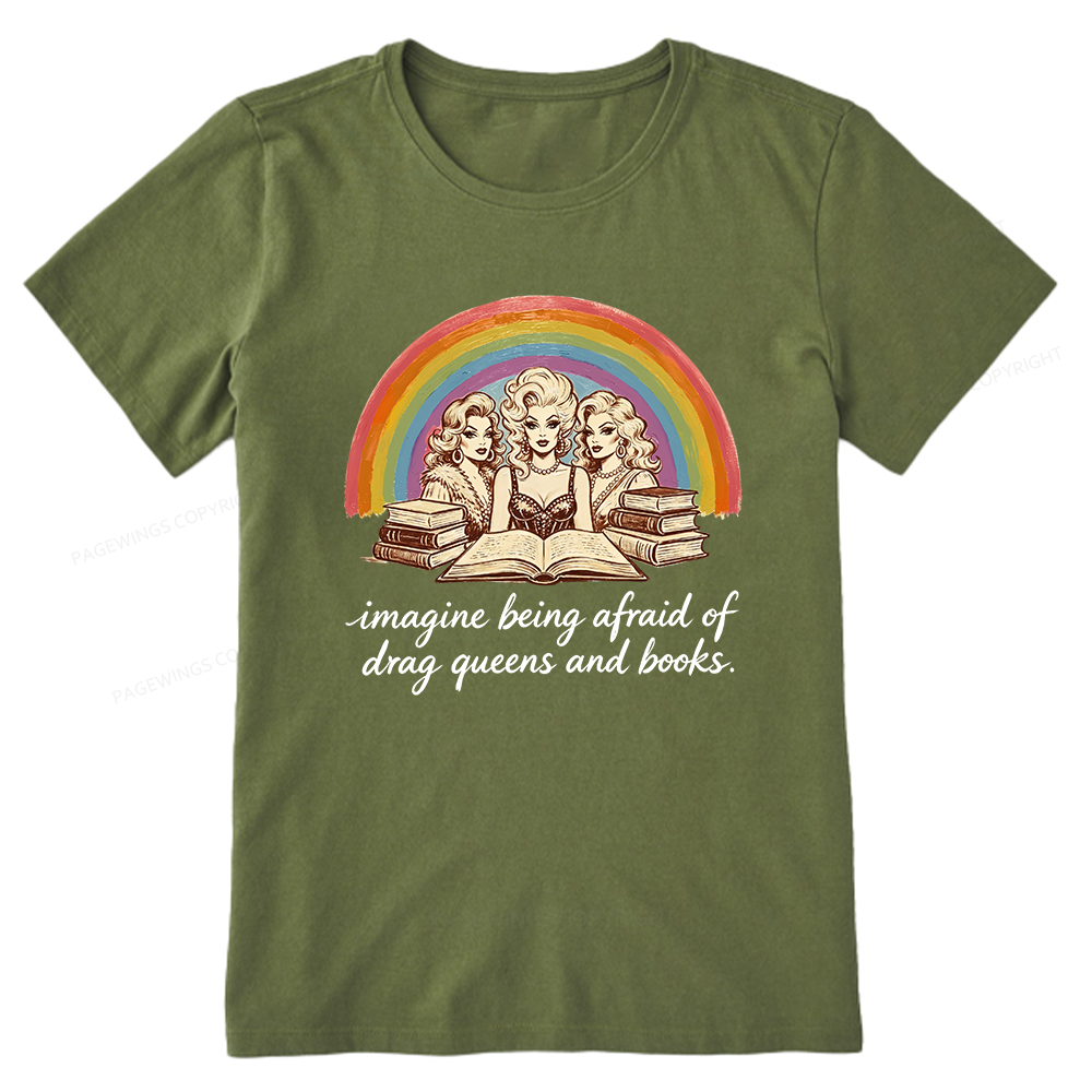 Pagewings Drag Queens And Books15272 Bookish Unisex Classic T-shirt