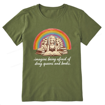 Pagewings Drag Queens And Books15272 Bookish Unisex Classic T-shirt