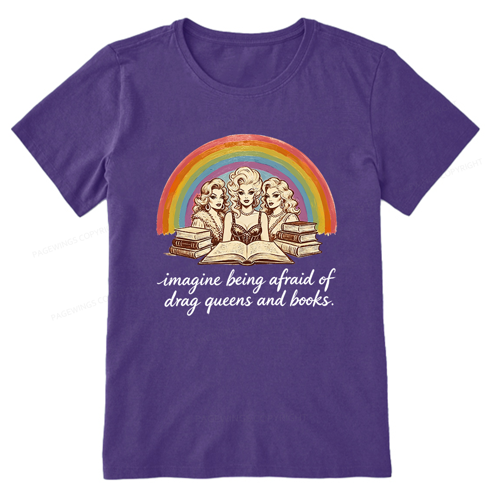 Pagewings Drag Queens And Books15272 Bookish Unisex Classic T-shirt