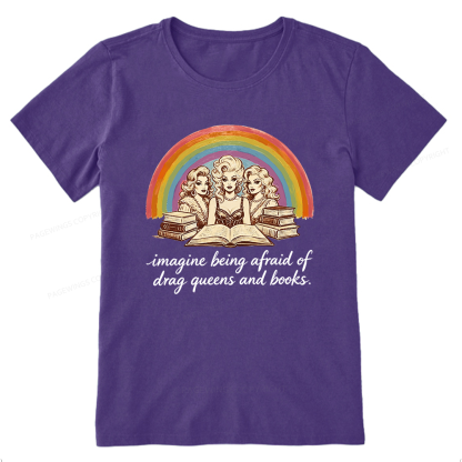Pagewings Drag Queens And Books15272 Bookish Unisex Classic T-shirt