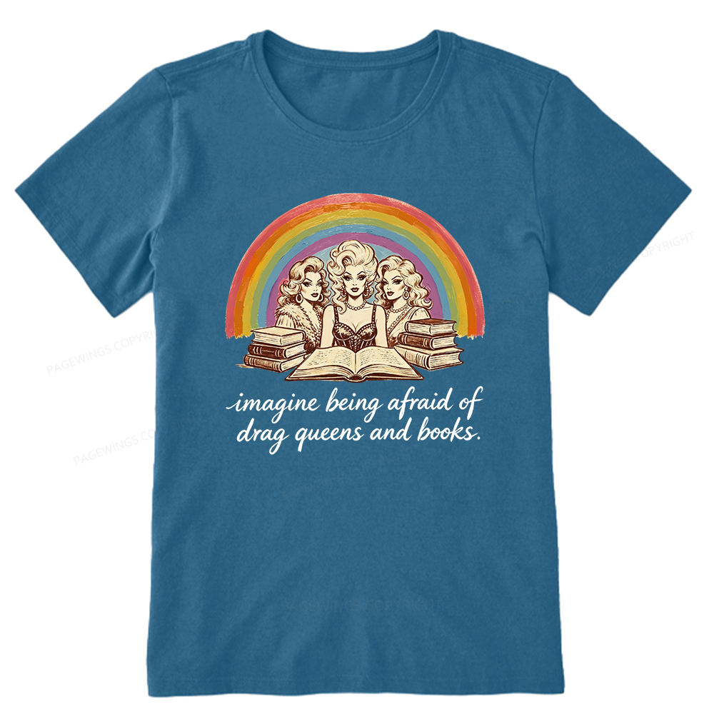 Pagewings Drag Queens And Books15272 Bookish Unisex Classic T-shirt