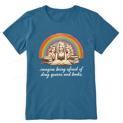 Pagewings Drag Queens And Books15272 Bookish Unisex Classic T-shirt