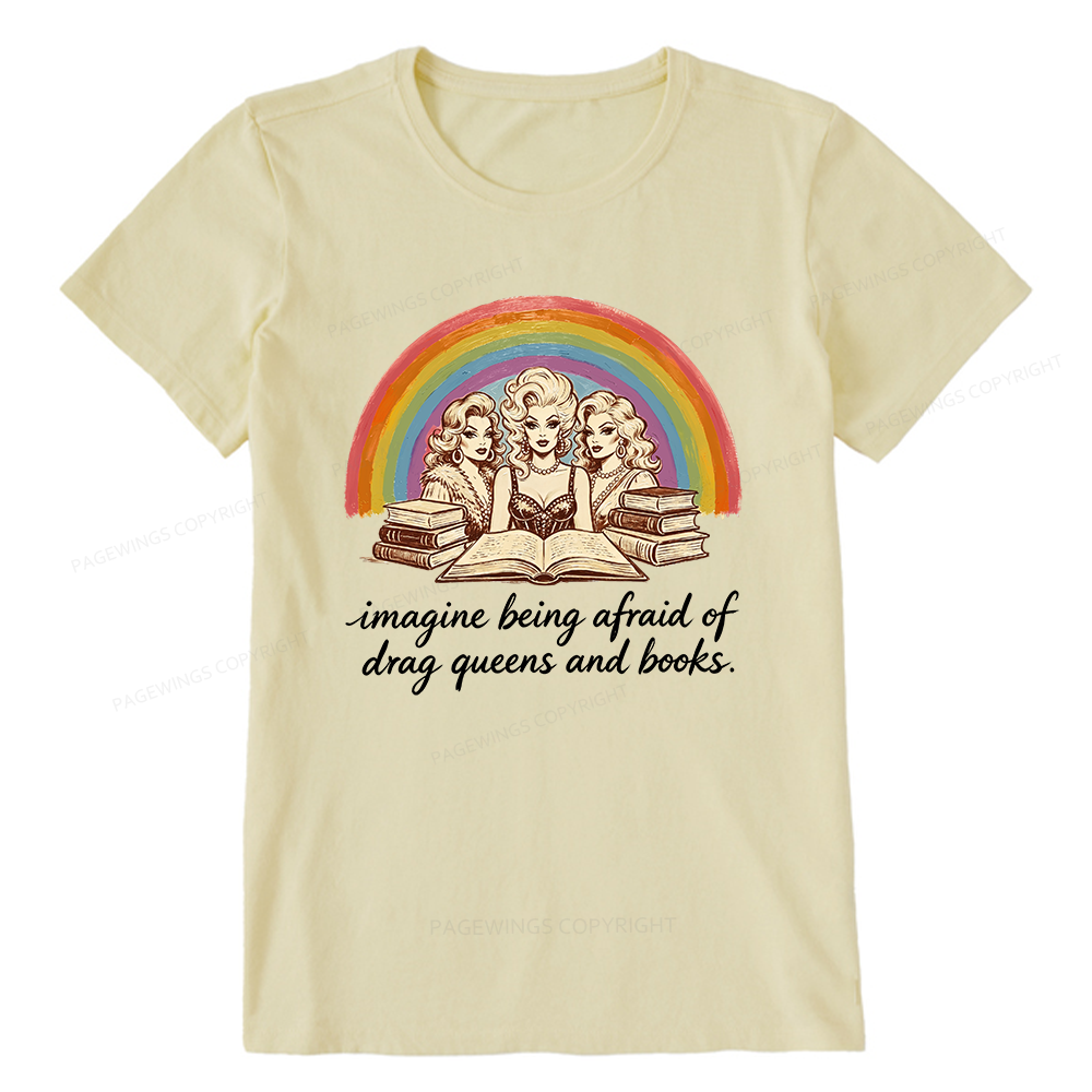 Pagewings Drag Queens And Books15272 Bookish Unisex Classic T-shirt