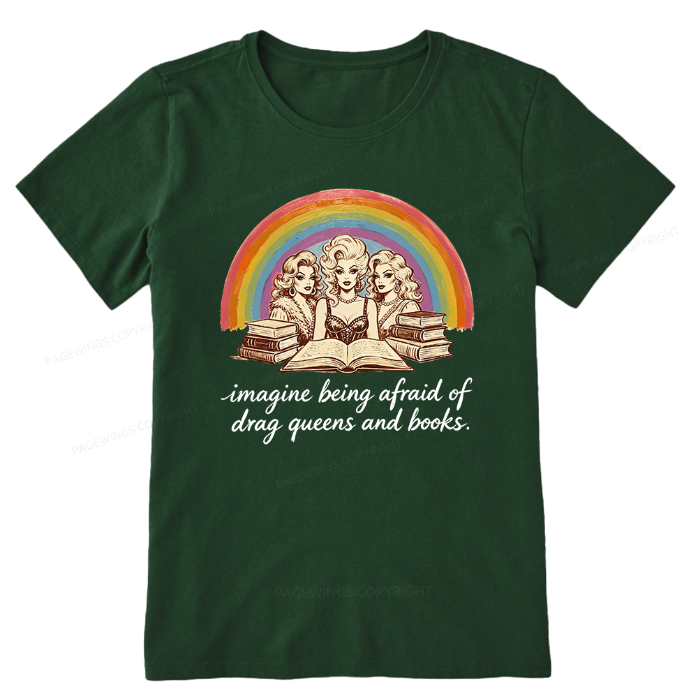 Pagewings Drag Queens And Books15272 Bookish Unisex Classic T-shirt