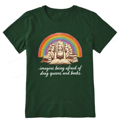 Pagewings Drag Queens And Books15272 Bookish Unisex Classic T-shirt