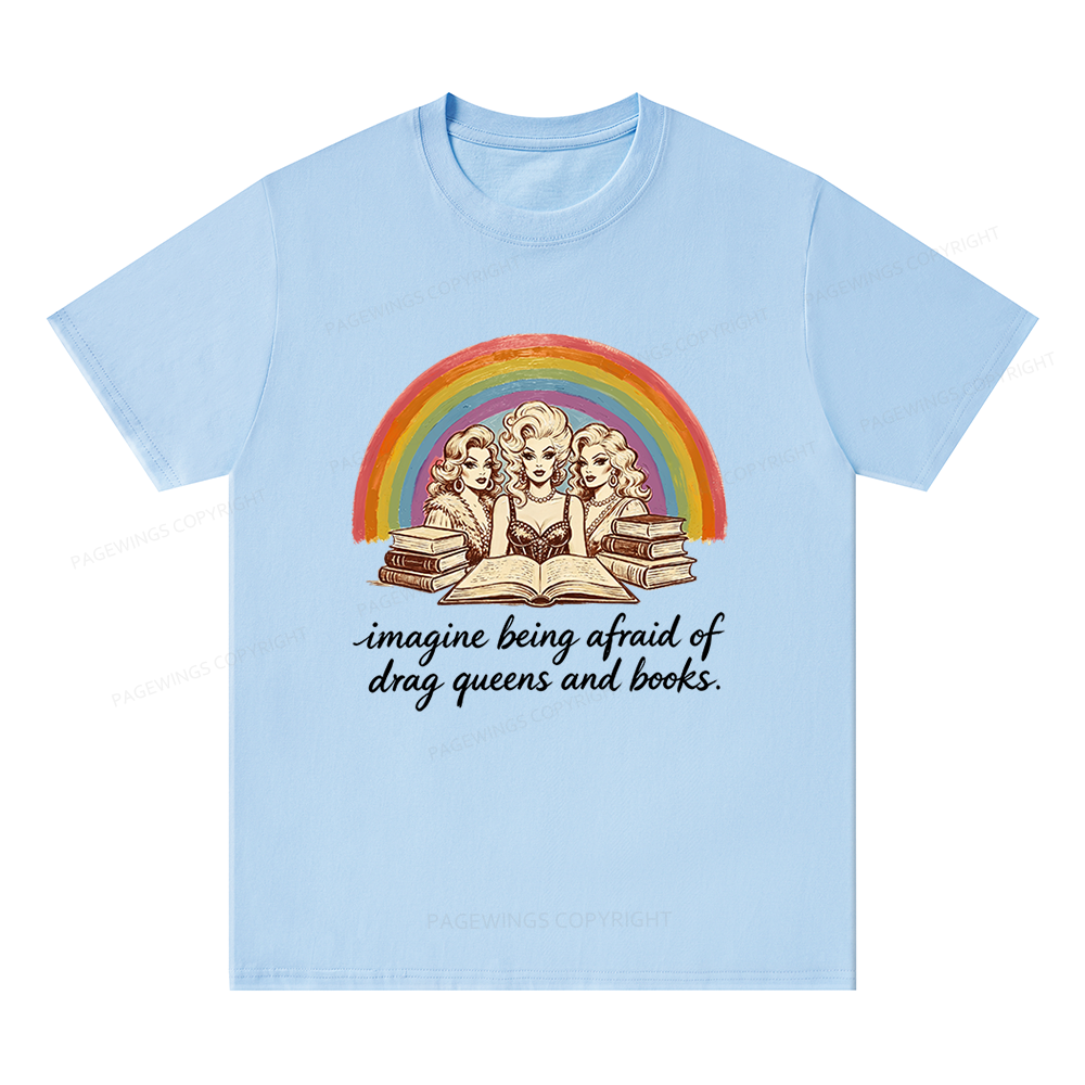 Pagewings Drag Queens And Books15272 Bookish Unisex Classic T-shirt