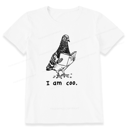 Pagewings I Am Coo15258 Bookish Unisex Classic T-shirt