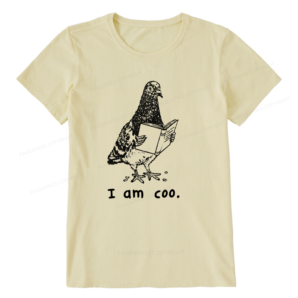Pagewings I Am Coo15258 Bookish Unisex Classic T-shirt