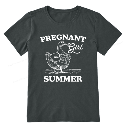 Pagewings Pregnant Girl Summer15252 Bookish Unisex Classic T-shirt