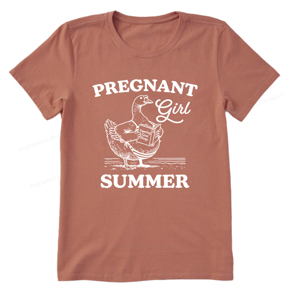 Pagewings Pregnant Girl Summer15252 Bookish Unisex Classic T-shirt