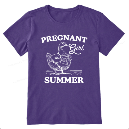 Pagewings Pregnant Girl Summer15252 Bookish Unisex Classic T-shirt