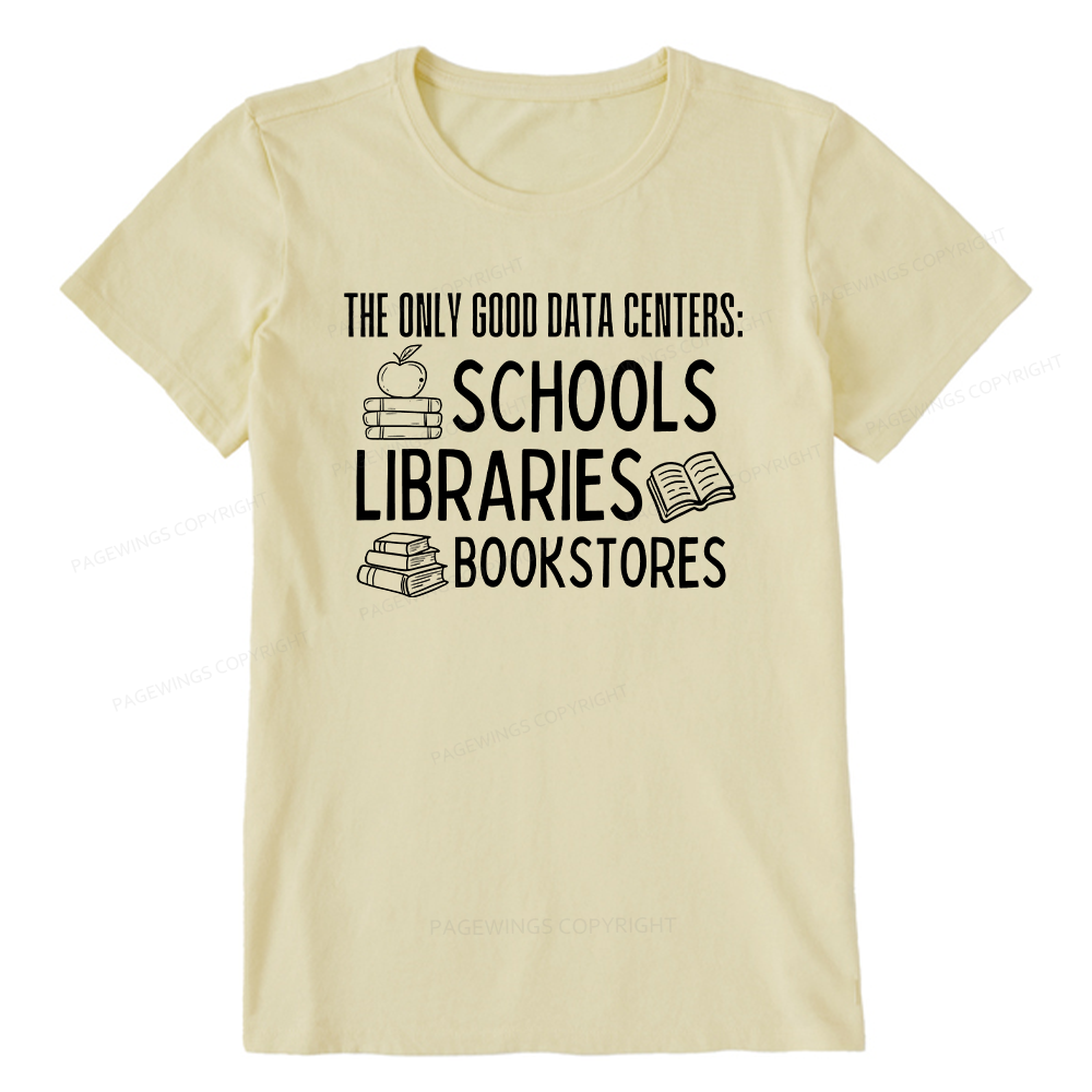 Pagewings The Only Good Data Centers16056 Bookish Unisex Classic T-shirt