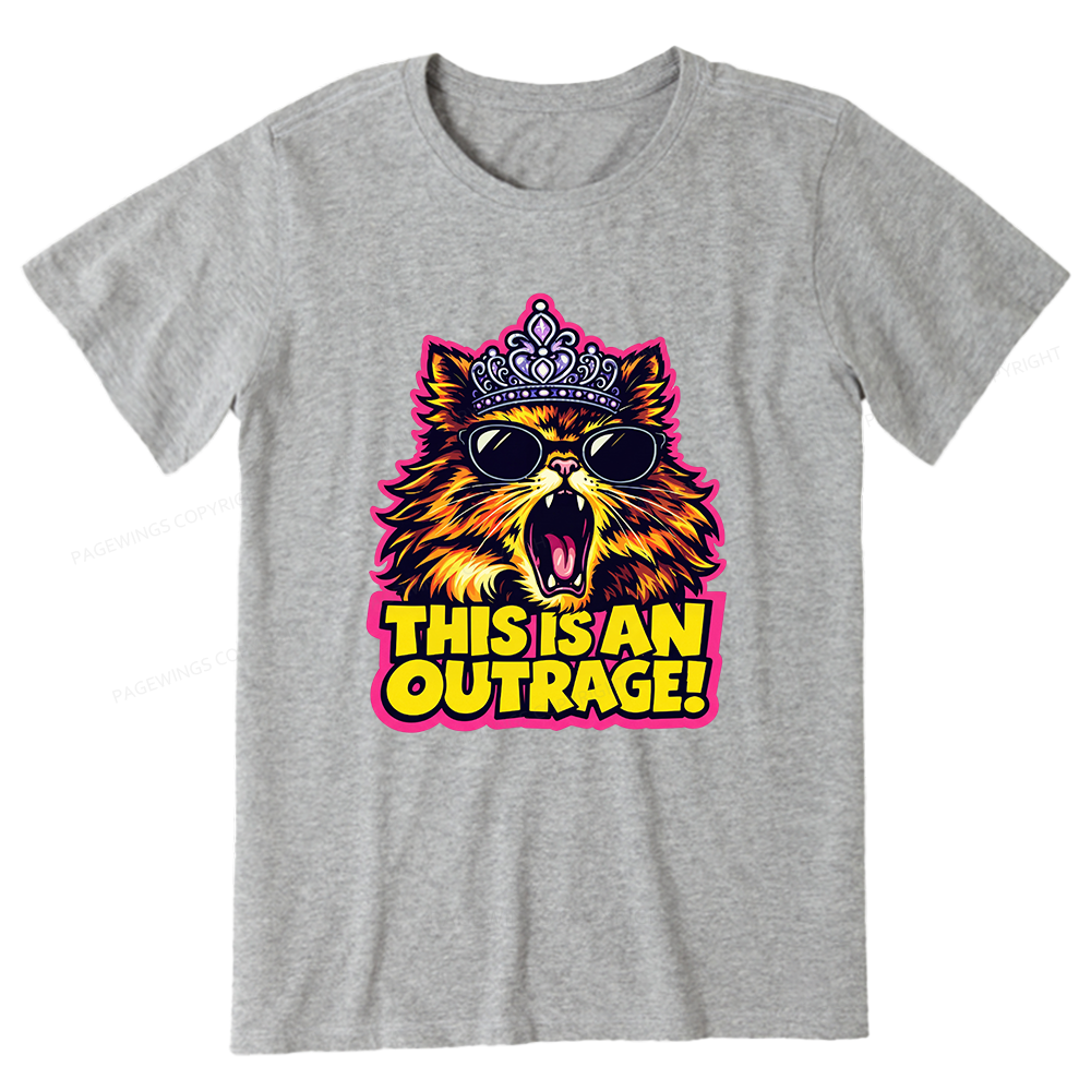 Pagewings This Is An Outrage15294 Bookish Unisex Classic T-shirt