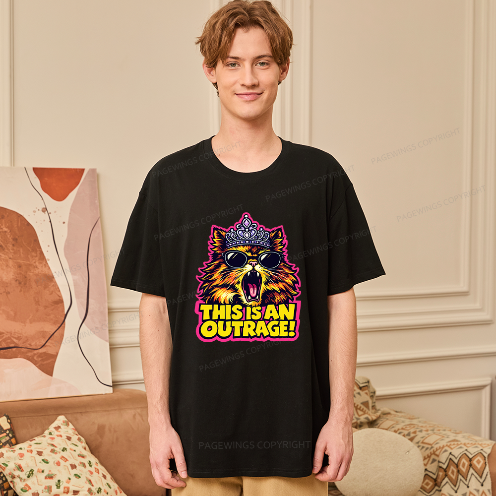 Pagewings This Is An Outrage15294 Bookish Unisex Classic T-shirt