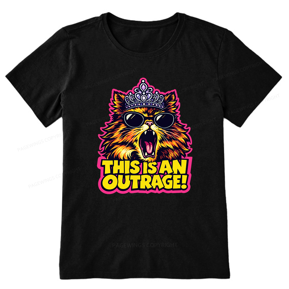 Pagewings This Is An Outrage15294 Bookish Unisex Classic T-shirt