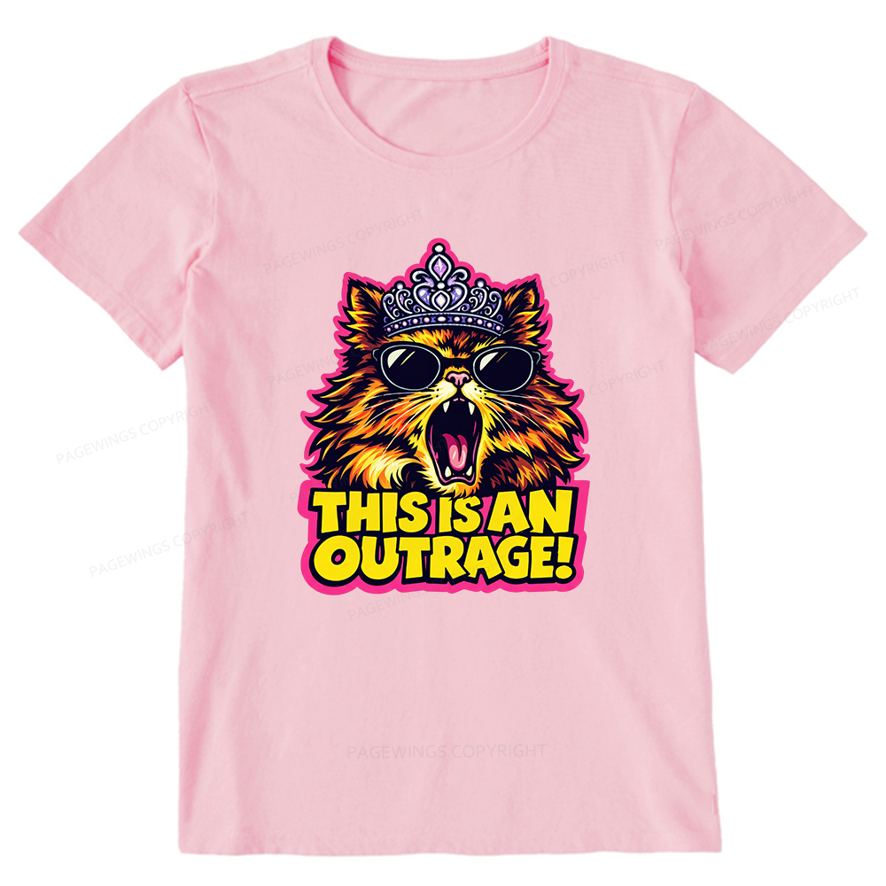 Pagewings This Is An Outrage15294 Bookish Unisex Classic T-shirt