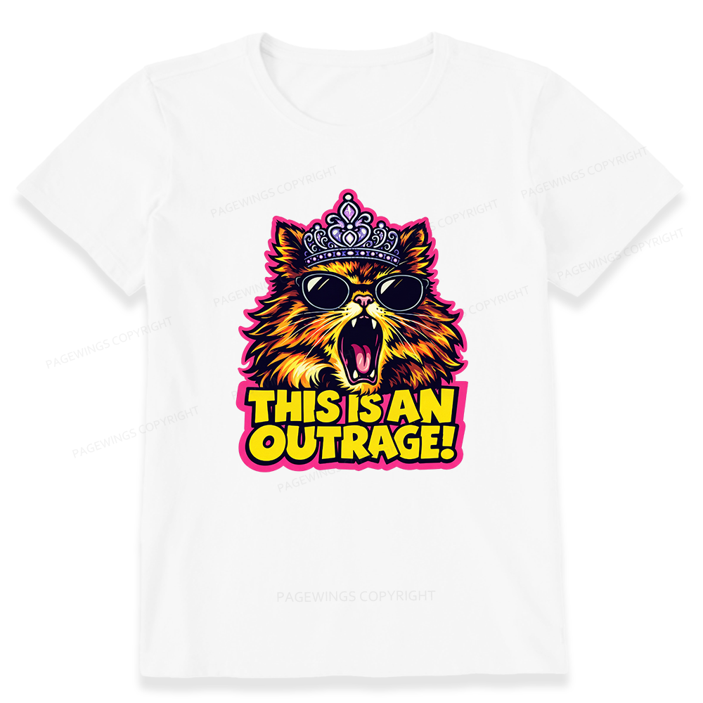 Pagewings This Is An Outrage15294 Bookish Unisex Classic T-shirt