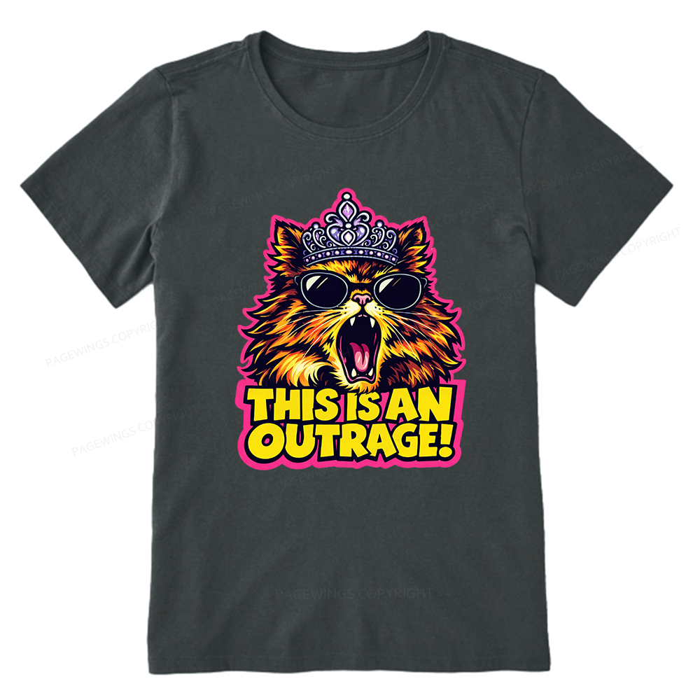 Pagewings This Is An Outrage15294 Bookish Unisex Classic T-shirt