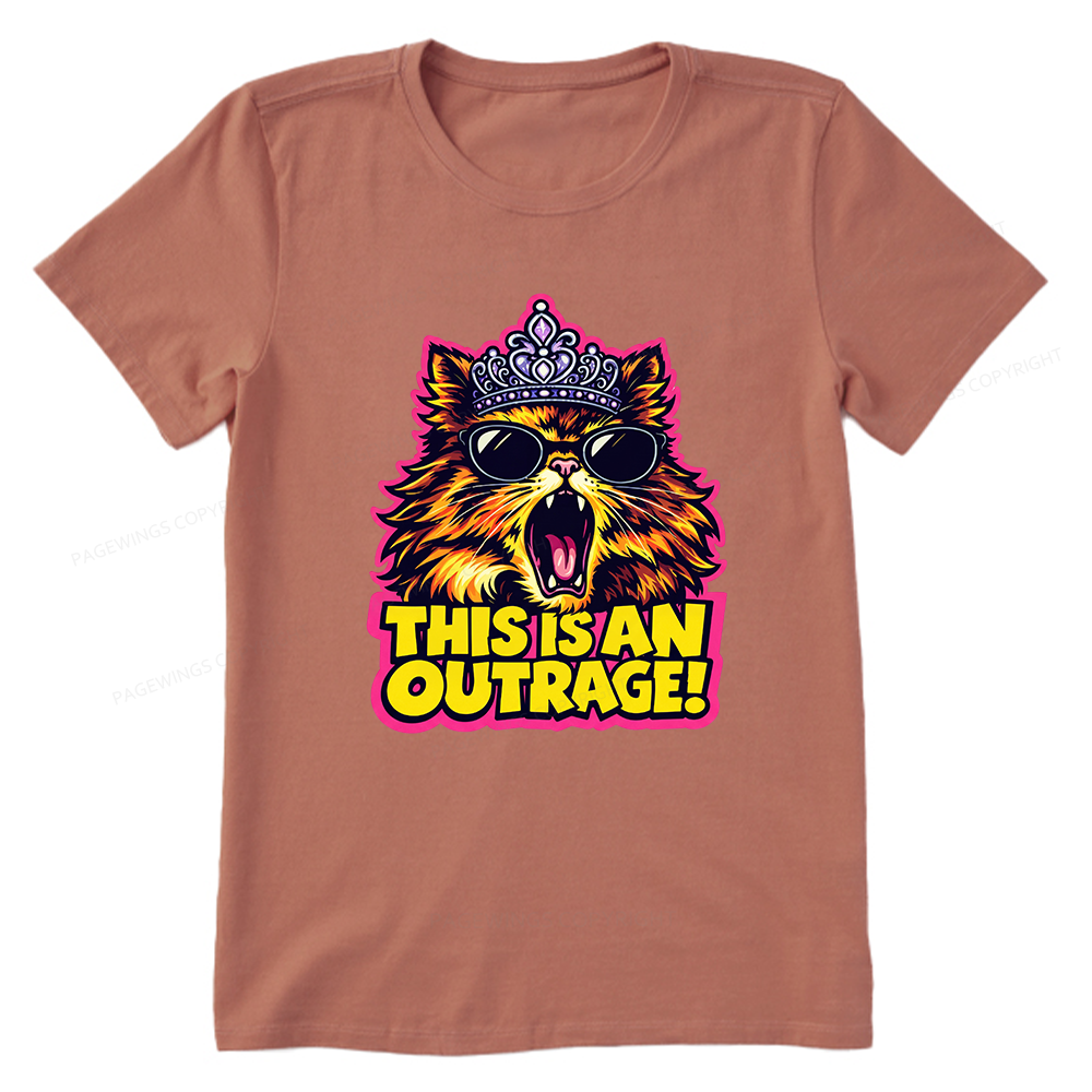 Pagewings This Is An Outrage15294 Bookish Unisex Classic T-shirt