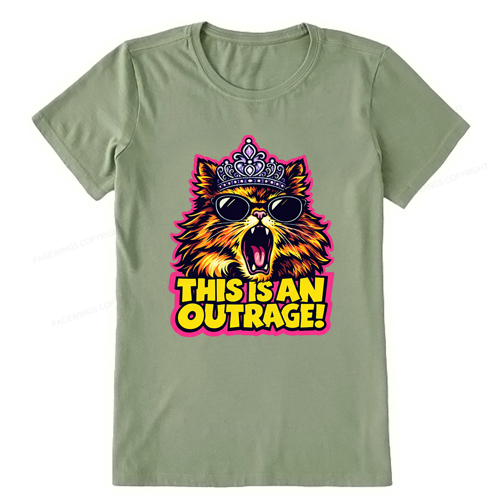 Pagewings This Is An Outrage15294 Bookish Unisex Classic T-shirt