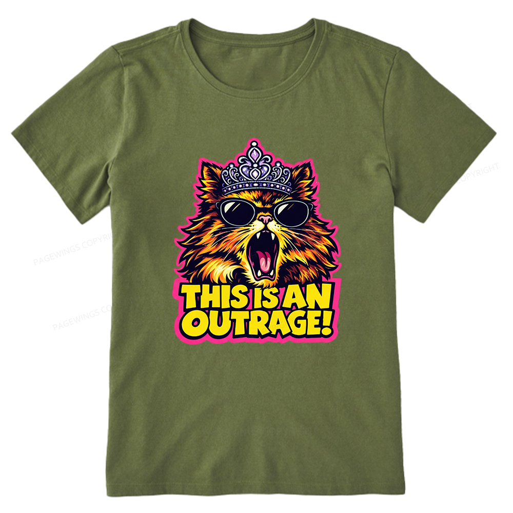 Pagewings This Is An Outrage15294 Bookish Unisex Classic T-shirt