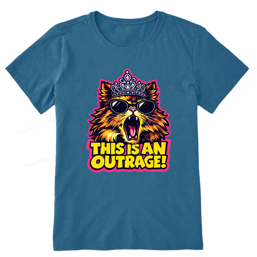 Pagewings This Is An Outrage15294 Bookish Unisex Classic T-shirt