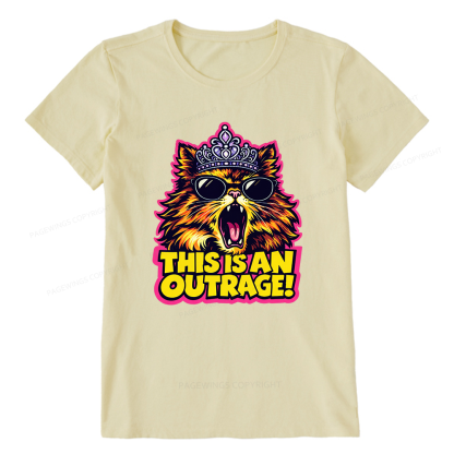 Pagewings This Is An Outrage15294 Bookish Unisex Classic T-shirt