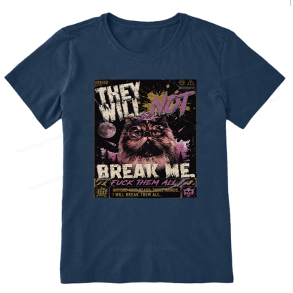 Pagewings You Will Not Break Me15982 Bookish Unisex Classic T-shirt