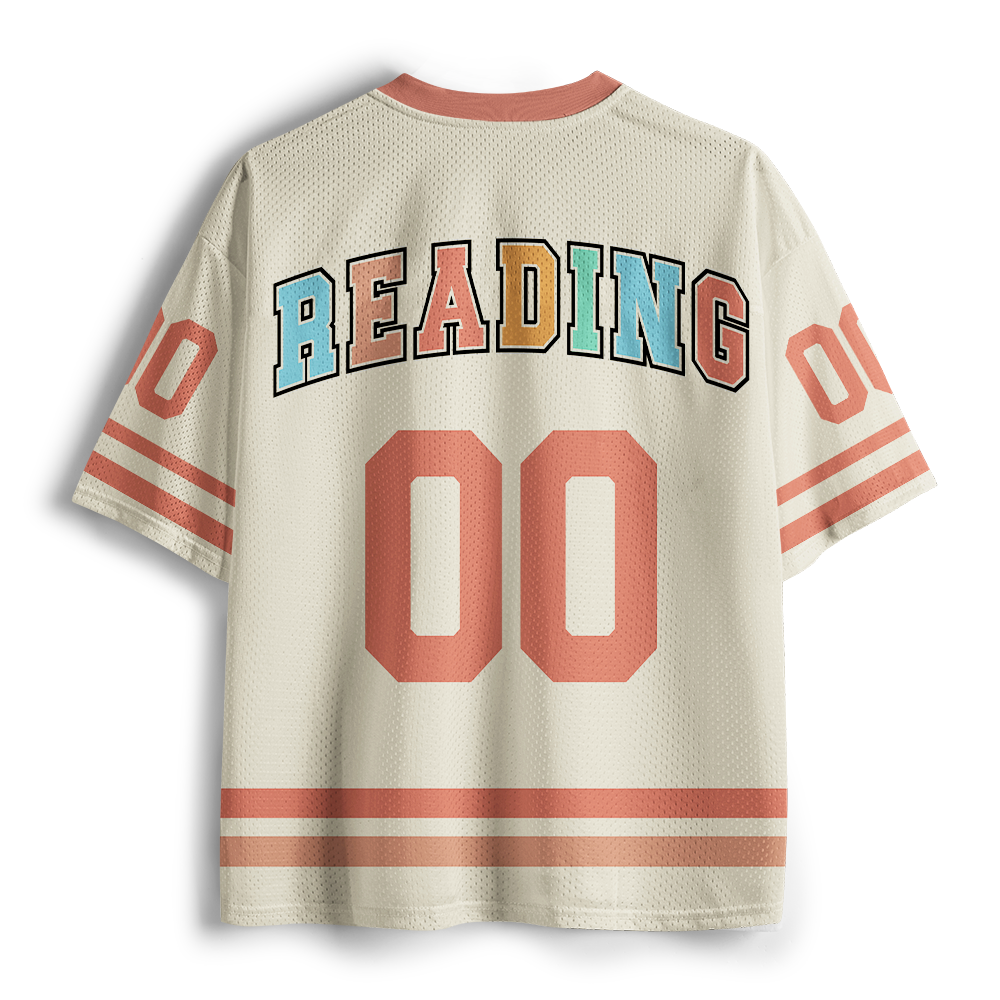 Pagewings Personalized  School Name Unisex Mesh Jersey