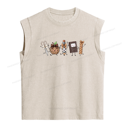 Pagewing It's a Good Day Bookish Women's Washed Tank Top