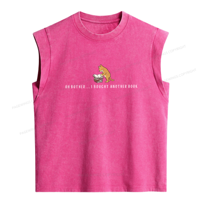 Pagewing Book Lover Women's Washed Tank Top